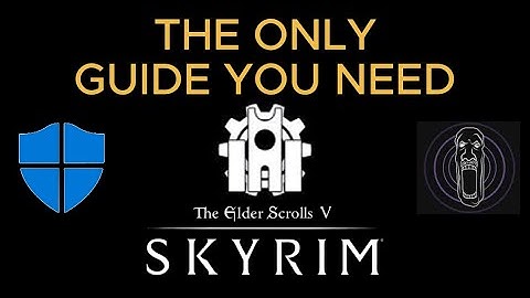 How to Install and setup Wabbajack I Vramr I CAO I PageFiles I AntiVirus | Skyrim Modding 2025