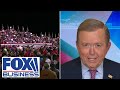 Lou Dobbs reacts to crowd chanting 'fight for Trump' at Georgia rally