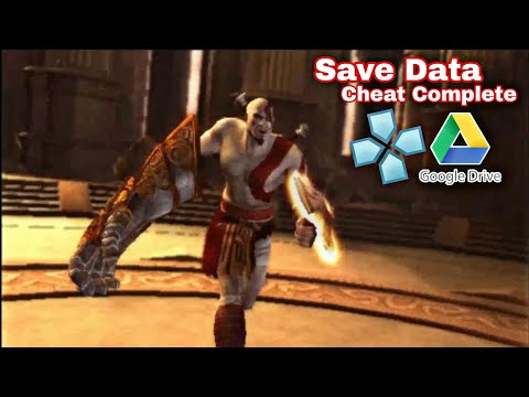 God of War Chains of Olympus Save Data Complete PPSSPP Emulator 