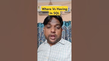 where vs having clauses. SQL interview question for data analyst data engineering data science