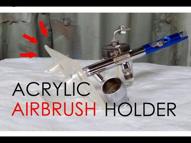 otaku on a budget: DIY Airbrush Holder