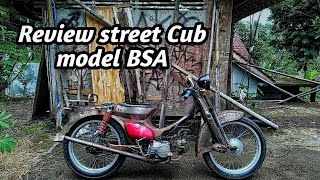 street cub paling nyaman no nyiprat, model BSA
