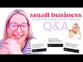 Small Business Q&A | Imposter Syndrome, My Schedule & Working in Animation | Emily Harvey Art