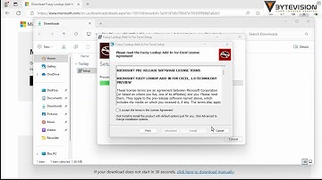Tutorial Video of Microsoft Add-In Fuzzy Lookup for Excel Feature