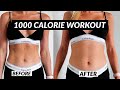 I did 1000 CALORIE BURNING WORKOUTS everyday | and LOST or GAINED ____ lbs