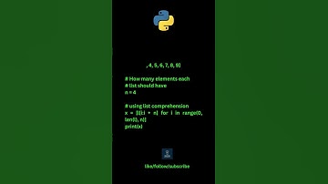 Python Program Break a list into chunks of size N in Python using List comprehension