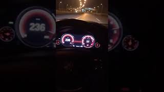 Araba Snapleri Bmw 525D Xdrive Top Speed Gece Gezmesi