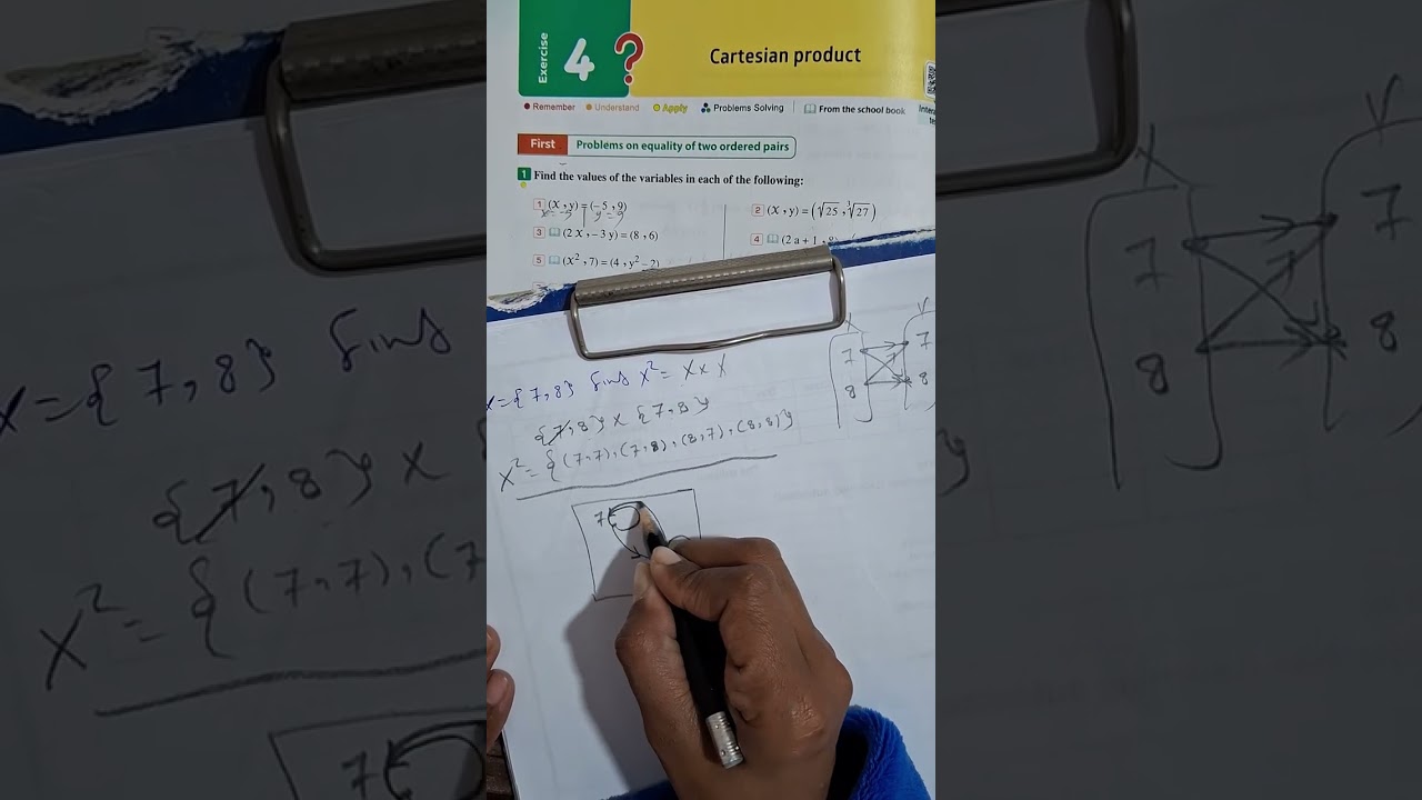 Exercise. Cartesian product prep2 second term (2026)📢📢📢🔥 جديد