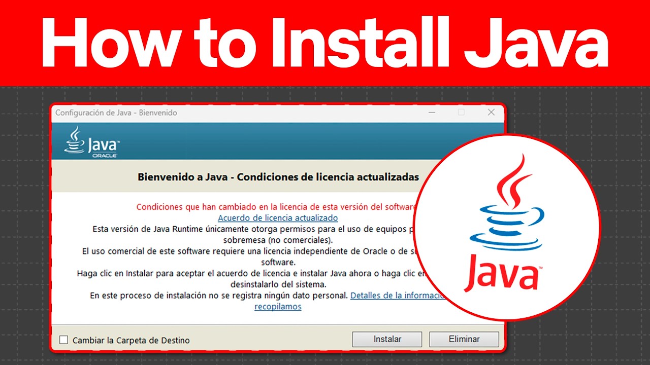 How To Install Java on Windows 10/11 (Updated) - YouTube