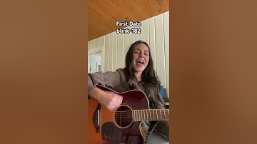 First Date - blink-182 (Acoustic Cover) #canadianartist #blink182 #tomdelonge