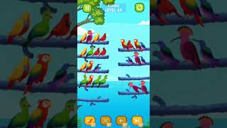 Bird sort color puzzle - 🦆🐥🐦 All Levels & Challenges (Mobile Gameplay) screenshot 4