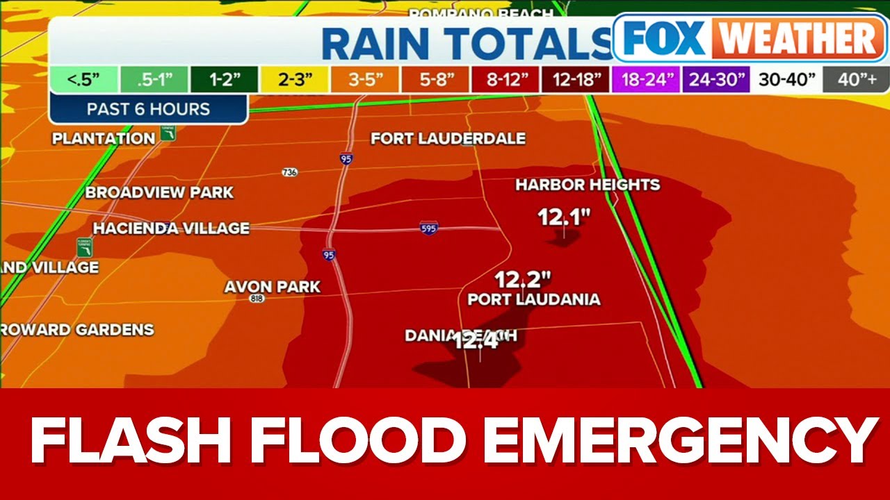 Flash Flood Emergency For Broward County, FL