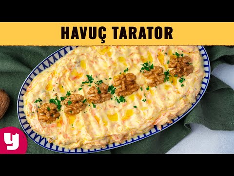 Hafif ve Lezzetli Yoğurtlu Havuç Tarator
