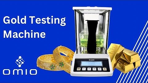 Gold Testing Machine by Omio Technologies | Call us +919988521500 |Check Purity Of Gold Jewellery |