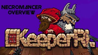 KeeperRL - Necromancer Overview - Evil Cult Dungeon Simulator | Alpha 33
