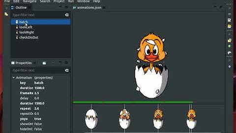 [v2-2018 ] Early version of Animations JSON editor (Phaser v3)