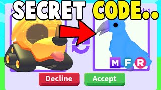 Trading SECRET CODE ITEM in Adopt Me