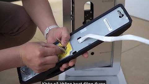 Hướng dẫn lắp đặt khóa vân tay Kaadas K9 - HP Smart