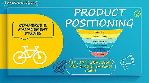 Positioning || Product Positioning Strategies || BBA | MBA | BCOM | UGC NET | Lecture 11