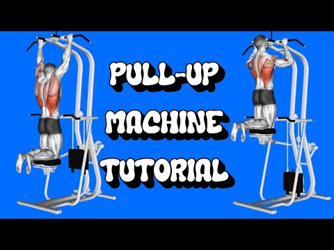 How to Use the Assisted Pull-up Machine for Beginners (in 1 minute)