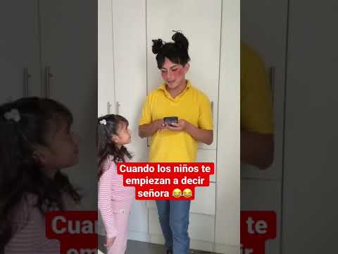 Cuando los niños te dicen señora