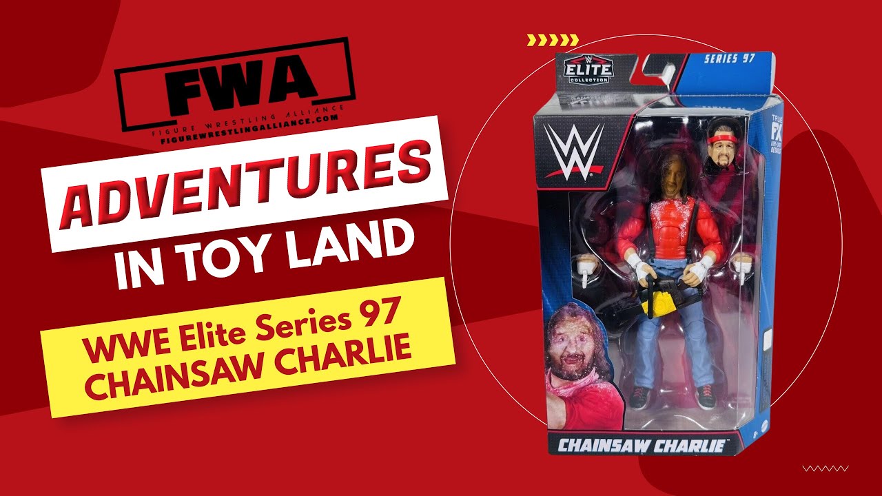 Chainsaw Charlie Terry Funk WWE Elite 97 Unboxing & Review - YouTube