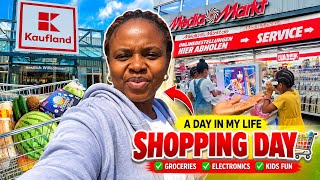 A DAY IN MY LIFE IN GERMANY 🇩🇪 | Grocery Shopping at Kaufland + MediaMarkt with the Kids