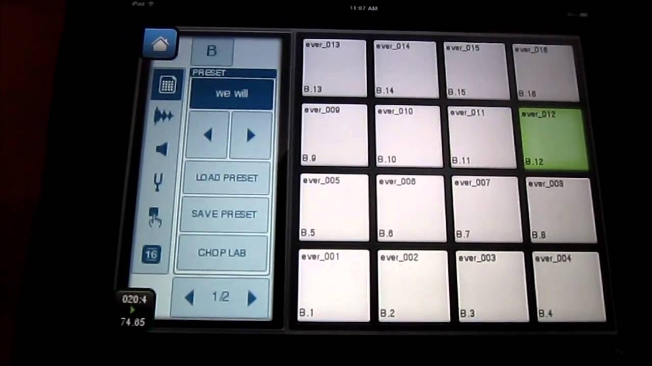 Battletek Beat - Ever on ipad Beatmaker 2