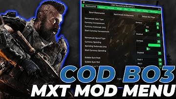 BO3 Mod Menu | BECOME BO3 GOD WITH THIS MENU - ALL GOBBLEGUMS & PERKS UNLOCKED! - MXT Remastered