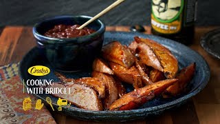 Spicy Roasted Sweet Potato Wedges Recipe | Easy and Healthy