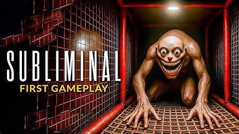 【🔴LIVE 】SUBLIMINAL First Gameplay | ULTRA REALISTIC HORROR Unreal Engine 5 Nightmare coming in 2025