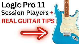 Real Guitars + Logic Pro 11 Session Players Bassist & Drummer | Logic Pro Tips screenshot 4