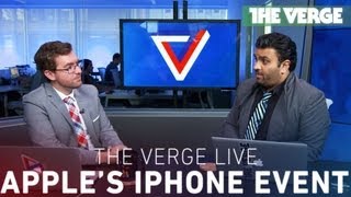 The Verge Live: Apple's 2013 iPhone event
