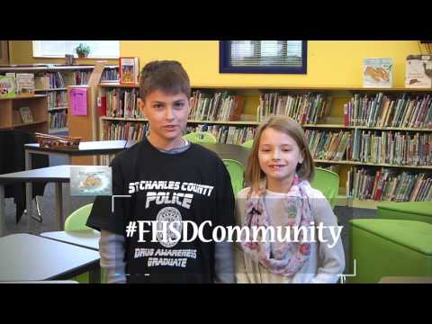 #FHSDCommunity - Max and Kylie, Becky-David Elementary Students