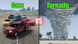 BeamNG Drive: TORNADO VEHICLES vs TORNADO LEVELS! pt.33