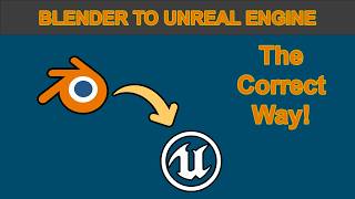 How to import models from Blender to Unreal Engine | Correct Way | Wrong Scale Fix | 2026