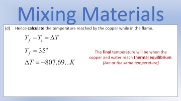 A Level Physics: All Exam Boards: Thermal Physics: Thermal equilibrium