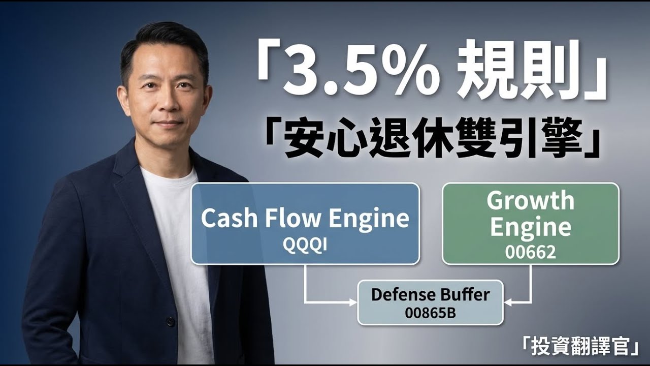 3.5% 規則：QQQI/0056 打造安心退休雙引擎
