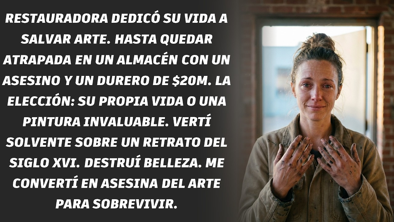 Restauradora destruyó obra maestra de $20M para sobrevivir | Maté un cuadro de Durero.