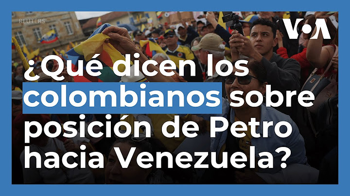 Colombianos opinan sobre posición del gobierno de Petro frente a las elecciones en Venezuela