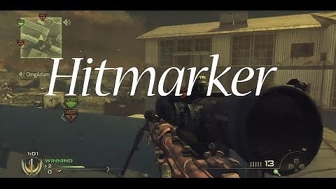 Modern Warfare 2: First hitmarker back on