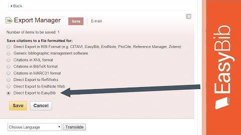 Export a Citation from EBSCO into EasyBib - EasyBib.com