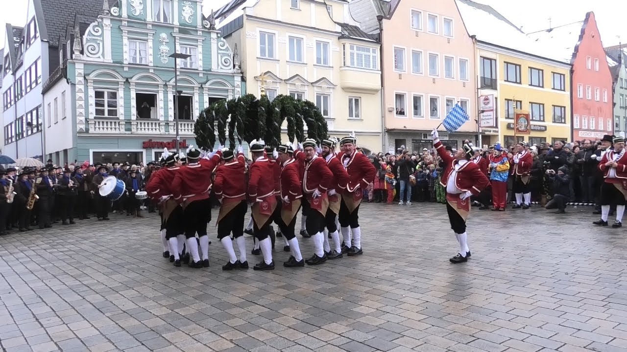 Brauchtum: Schäfflertanz Pfaffenhofen 06-01-2019