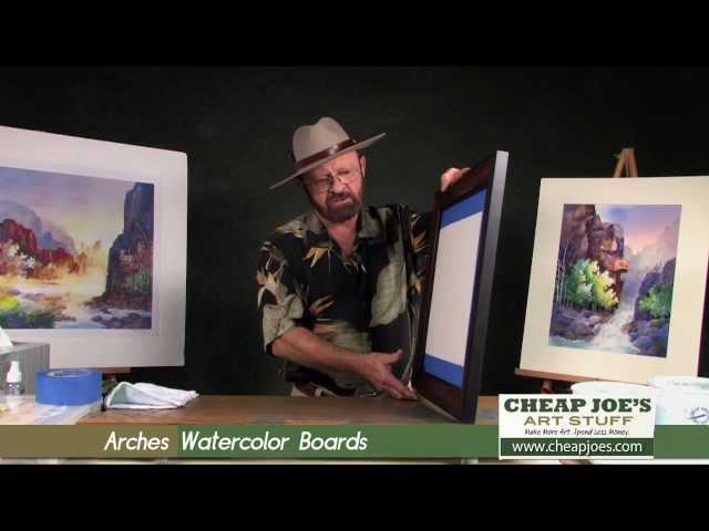 Tom Jones - The Arches Watercolor Board 