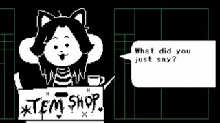 What happens if I tell Temmie that she can't go to college