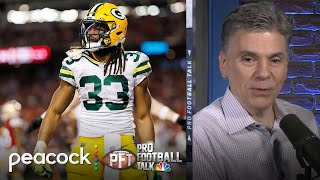 Aaron Jones gets 'a little extra juice' in reported Vikings deal | Pro Football Talk | NFL on NBC