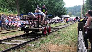 2021 Wilkeson Handcar races
