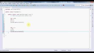 Pre and Post Operators Work in java with example