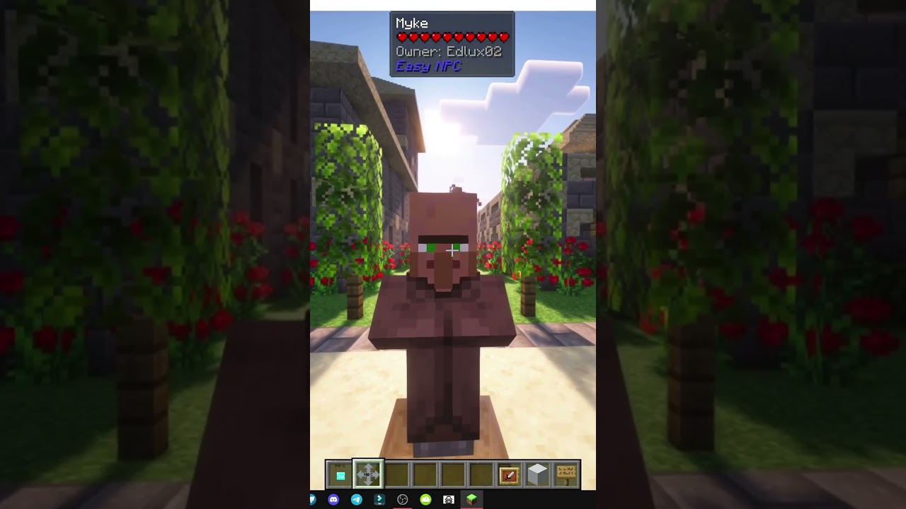 КАК УДАЛИТЬ NPC в MINECRAFT с помощью мода EASY NPC