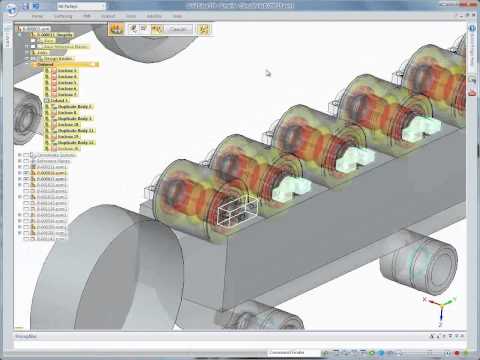 Solid Edge ST6 Simplify assemblies